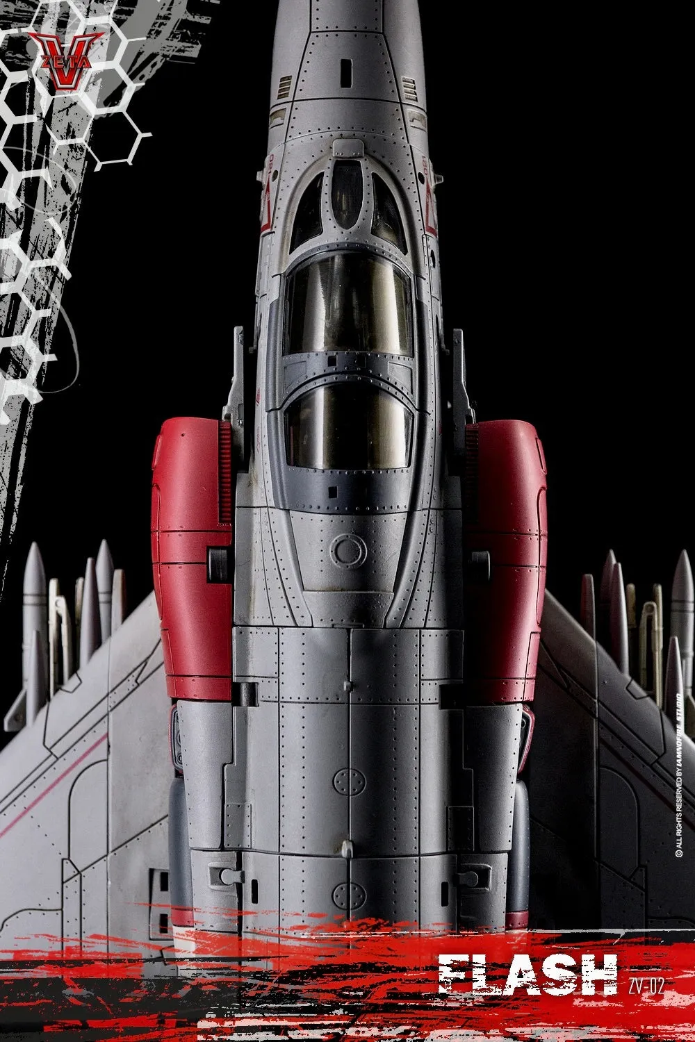 Zeta Toys Guardian ZV-02 Flash Action Figure