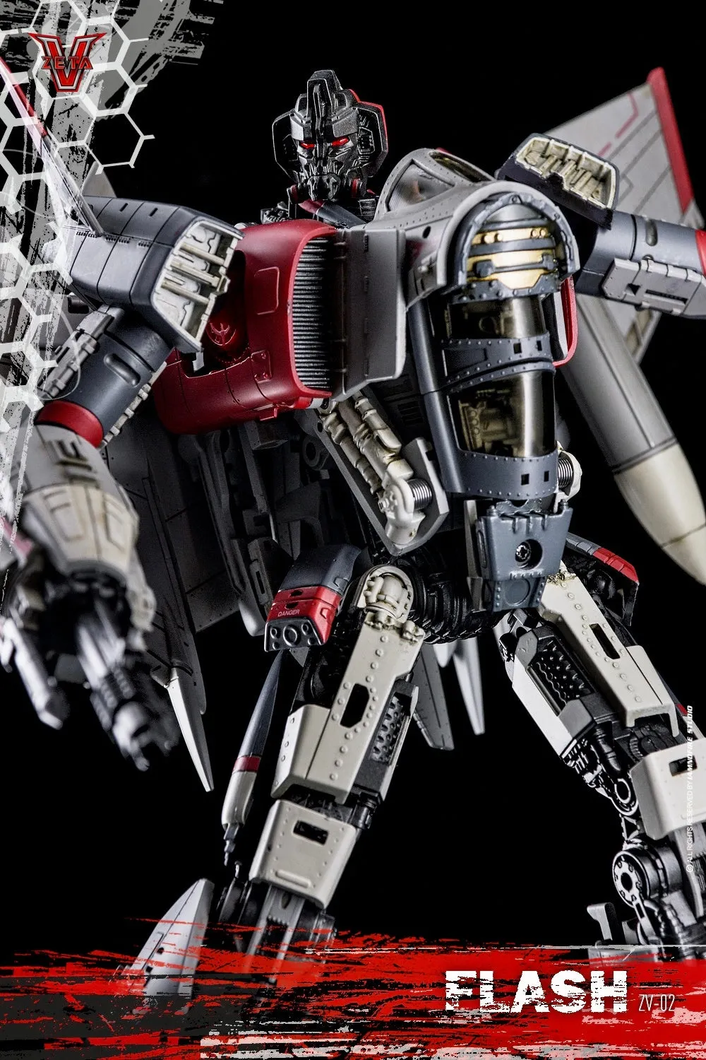 Zeta Toys Guardian ZV-02 Flash Action Figure