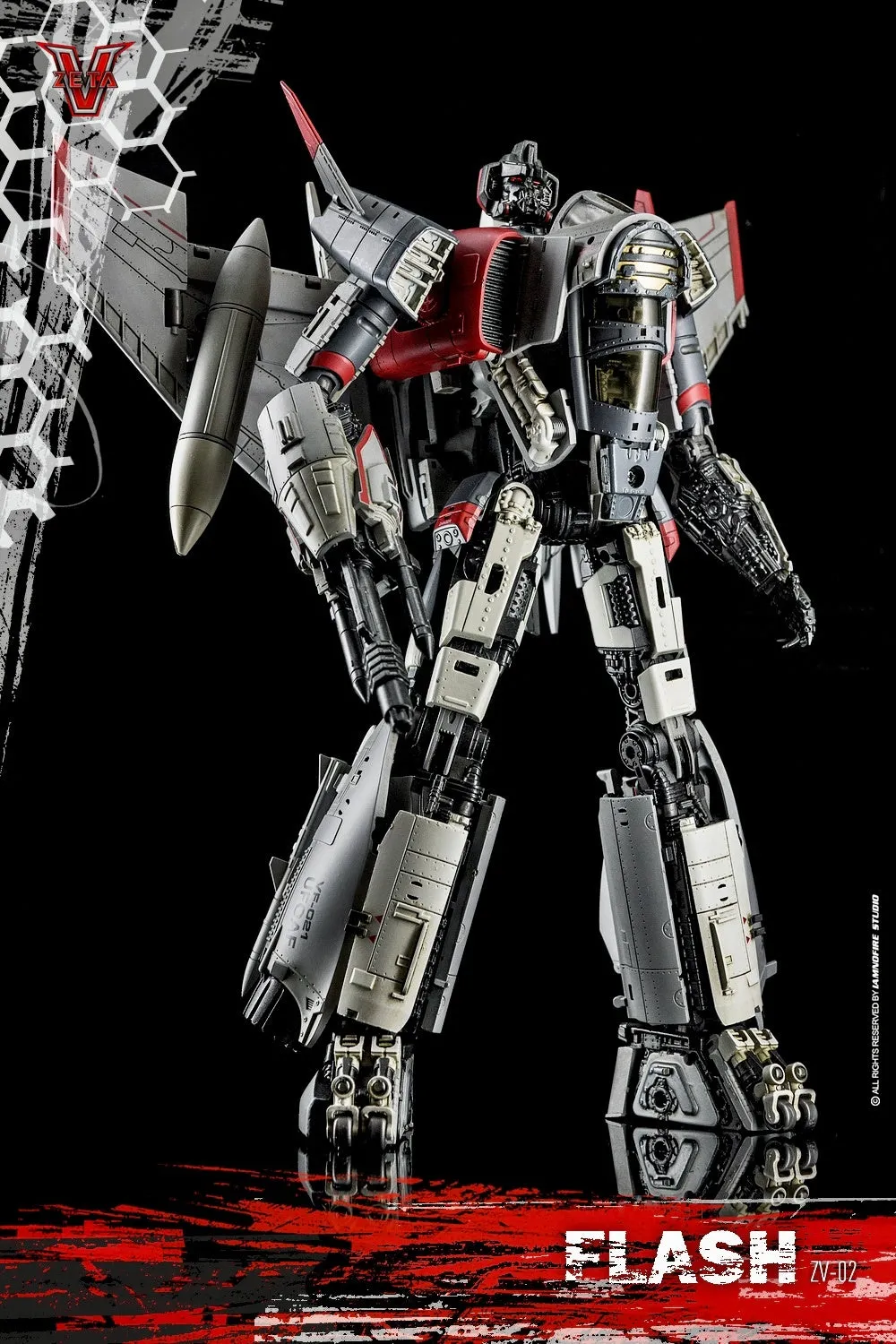 Zeta Toys Guardian ZV-02 Flash Action Figure
