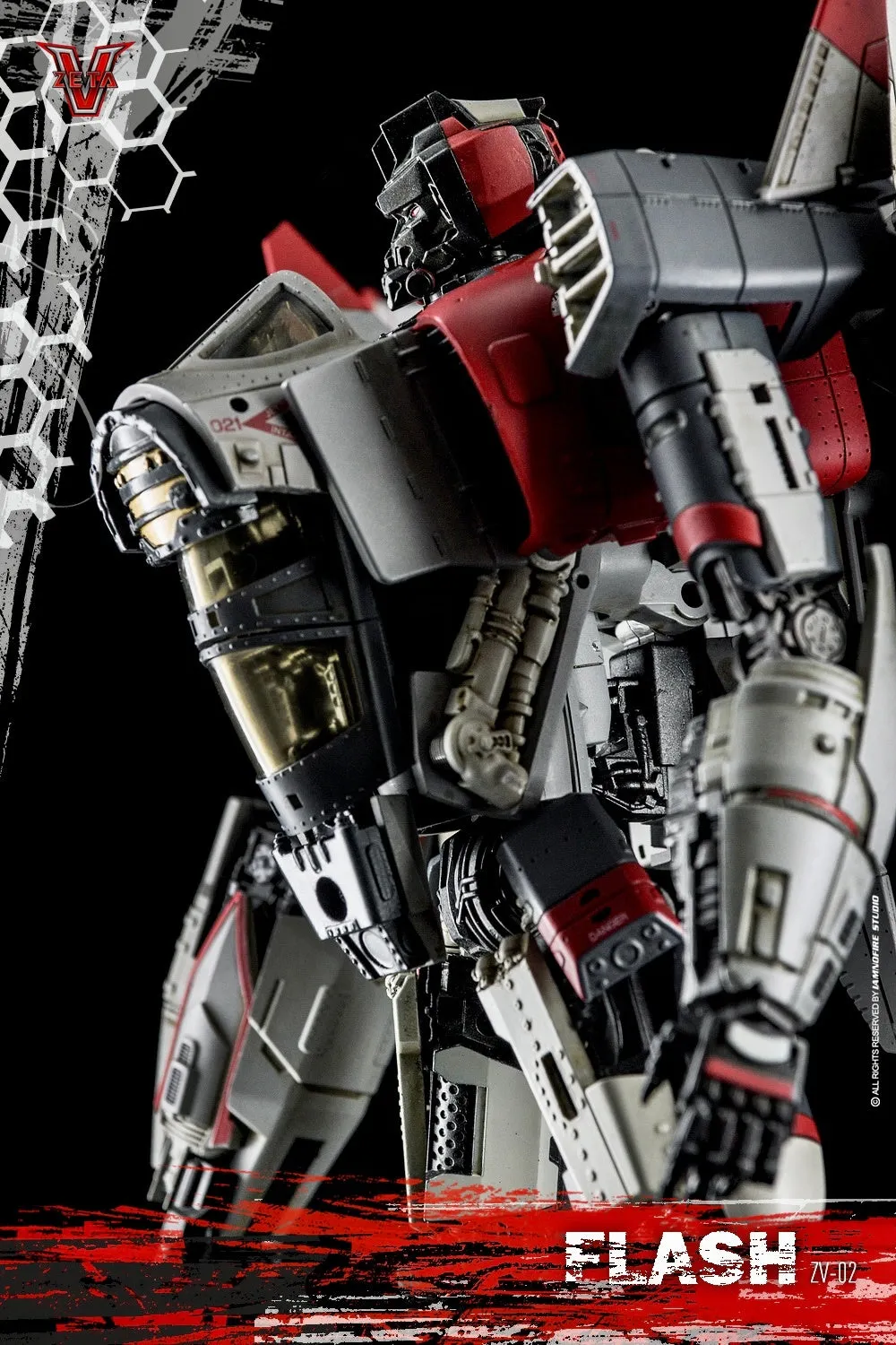 Zeta Toys Guardian ZV-02 Flash Action Figure