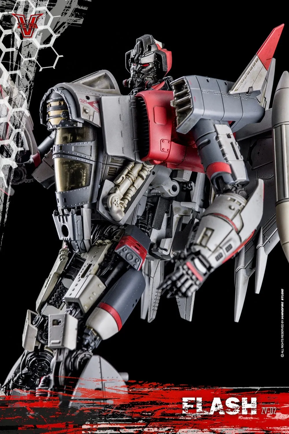 Zeta Toys Guardian ZV-02 Flash Action Figure
